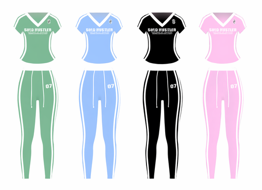 Solo Hustler 2 piece set (short sleeves with pants)