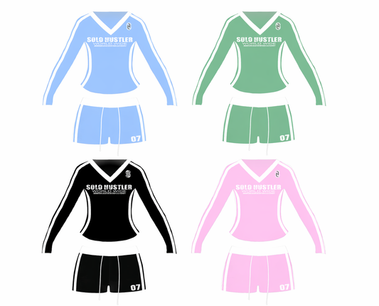 Solo Hustler 2 piece set (long sleeves with shorts)